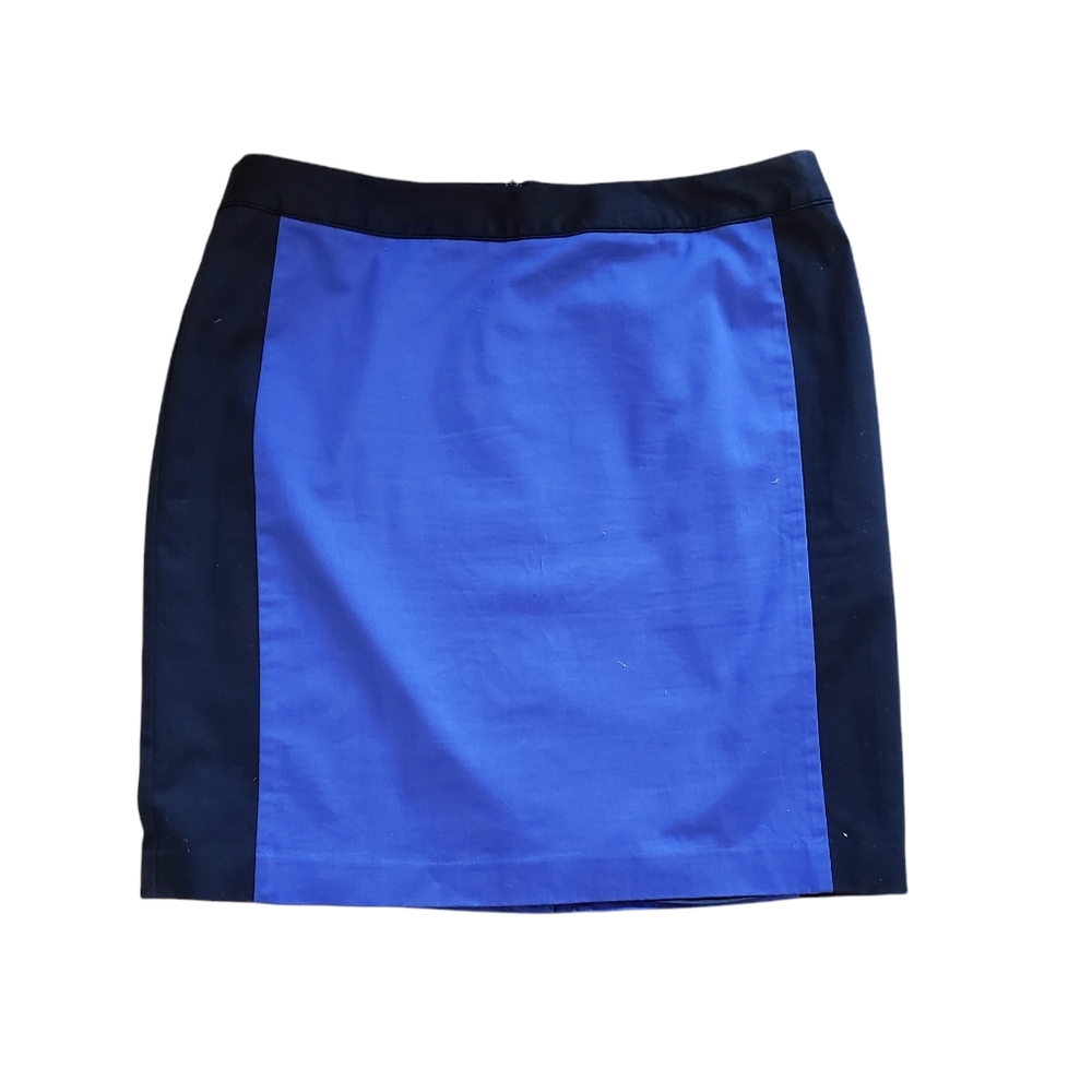 Liz Claiborne Color Blocked Purple and Black Skirt Size 20W